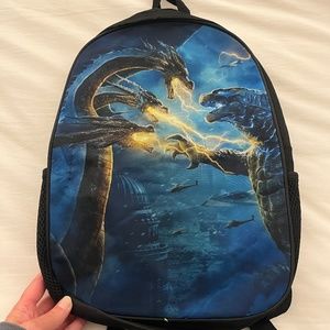 Brand New, Never Used Godzilla Bookbag